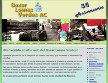 Tablet Screenshot of bazarlomasverdes.com.mx